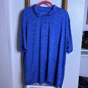 Blue collared golf shirt 3XL
